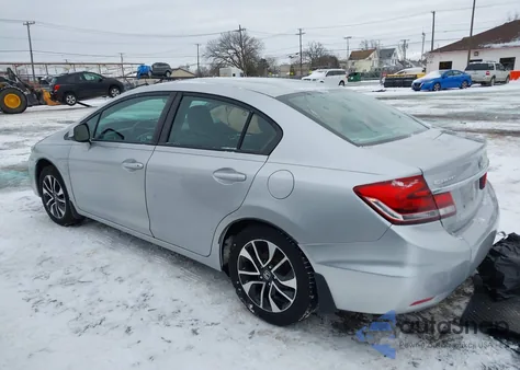 2013 Honda Civic Ex-L from USA, damaged, VIN 19XFB2F98DE066007
